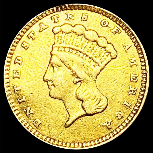 1862 Rare Gold Dollar