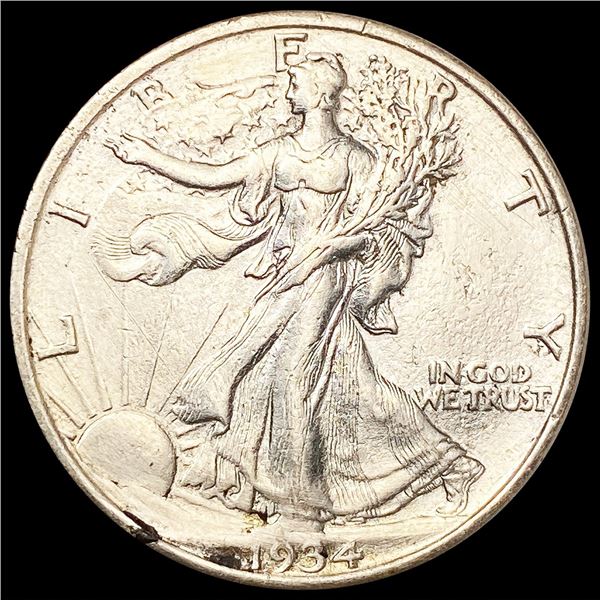 1934-S Walking Liberty Half Dollar