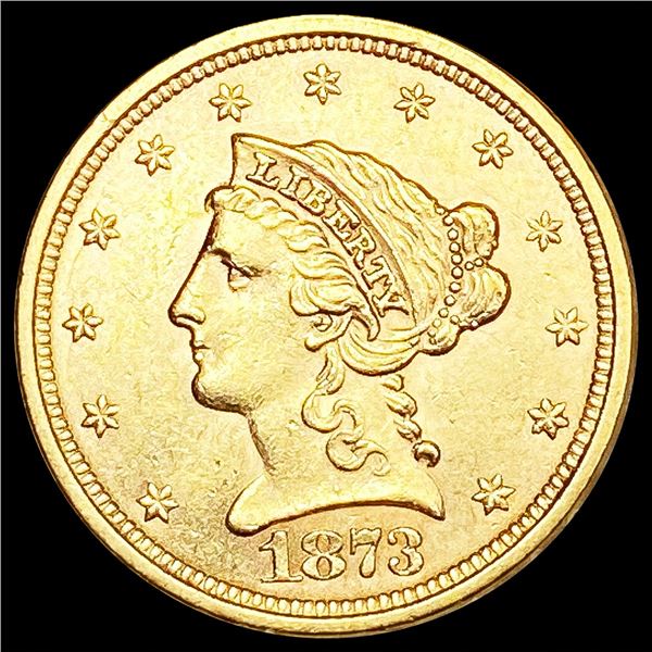 1873 $2.50 Gold Quarter Eagle