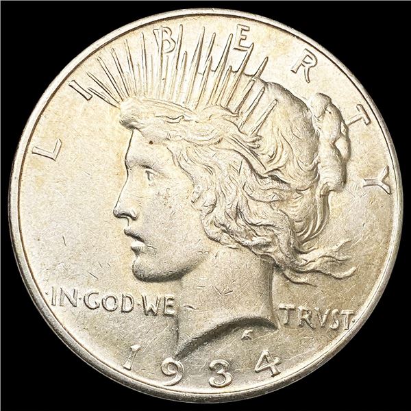 1934-D Silver Peace Dollar