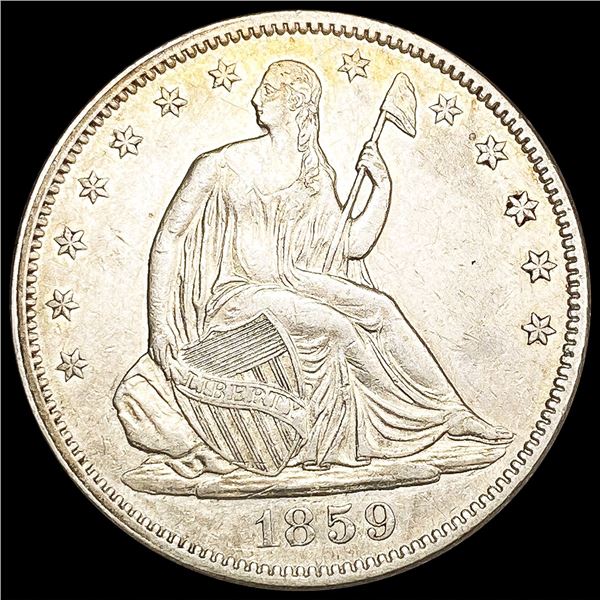 1859 Seated Liberty Half Dollar