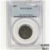 Image 1 : 1807 Draped Bust Half Cent PCGS XF40
