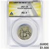 Image 1 : 1837 3C Feuchtwanger ANACS AG3