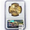 Image 2 : 1928 $20 Gold Double Eagle NGC MS65