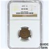 Image 1 : 1872 Indian Head Cent NGC XF45 BN