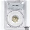 Image 1 : 1874 Nickel Three Cent PCGS PR65