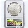 Image 2 : 1893 Morgan Silver Dollar NGC AU55