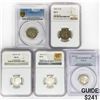 Image 1 : 1918-1996 Set (5) 2 5C B,3 10C R