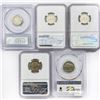 Image 2 : 1918-1996 Set (5) 2 5C B,3 10C R