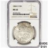 Image 1 : 1884-O Morgan Silver Dollar NGC MS62