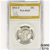 Image 1 : 1926-D Standing Liberty Quarter PGA MS65