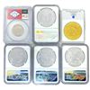 Image 2 : (6) Varied US Silver & Gold Coinage PCGS/NGC MS/PR