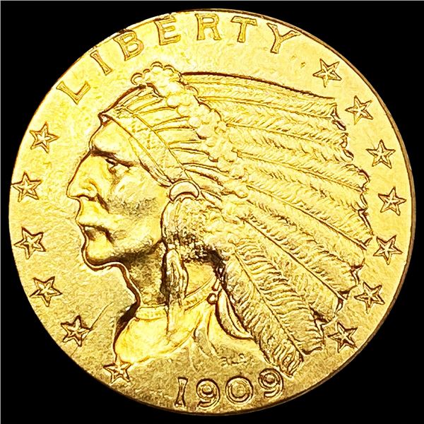 1909 $2.50 Gold Quarter Eagle