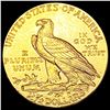 Image 2 : 1909 $2.50 Gold Quarter Eagle
