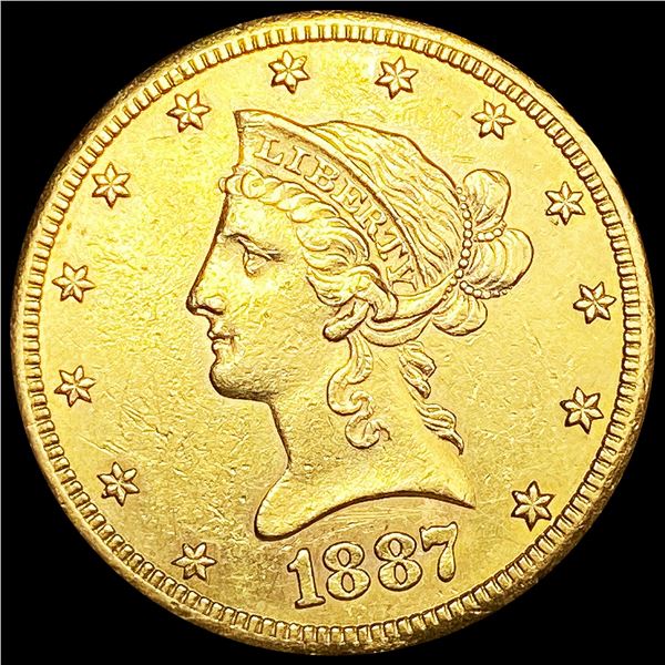 1887-S $10 Gold Eagle