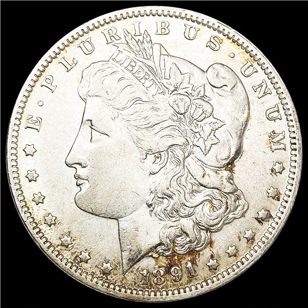 1891-O Morgan Silver Dollar