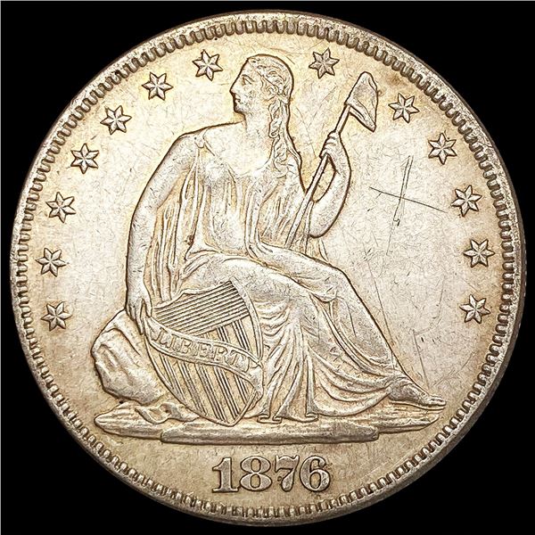 1876 Seated Liberty Half Dollar