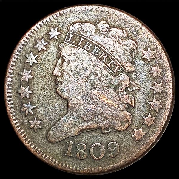 1809 Classic Head Half Cent