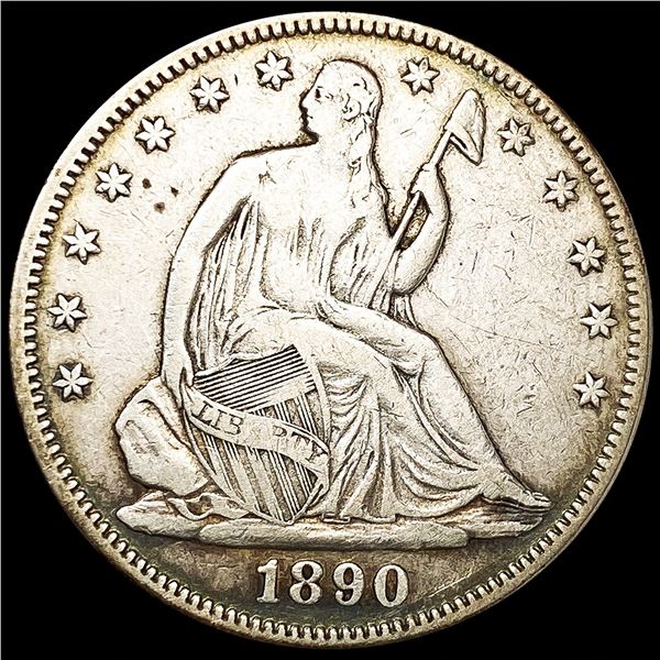 1890 Seated Liberty Half Dollar