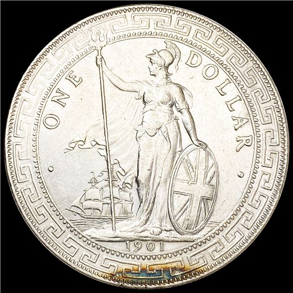 1901 G. Britain SILV Trade Dollar