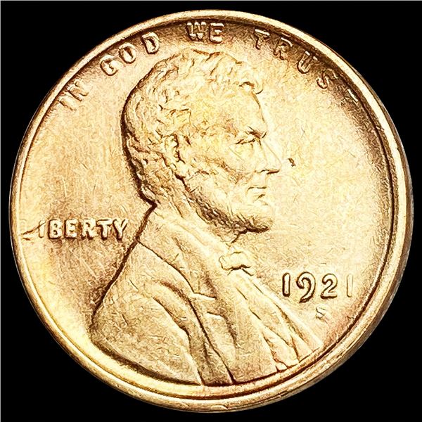 1921-S Wheat Cent