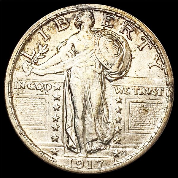 1917 T2 Standing Liberty Quarter