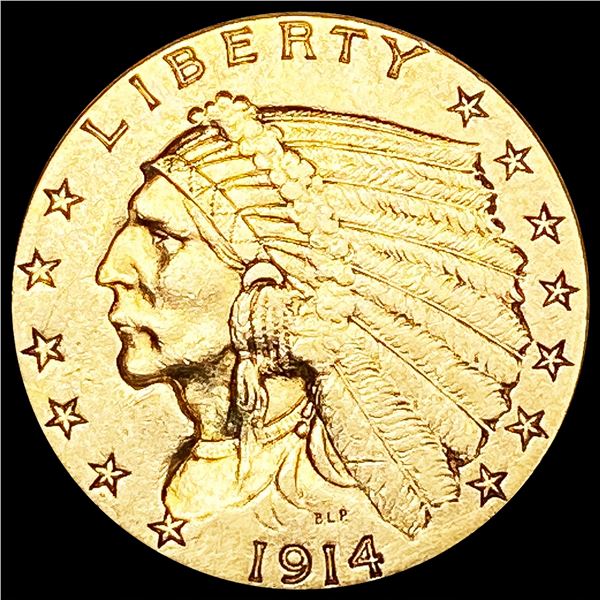 1914 $2.50 Gold Quarter Eagle