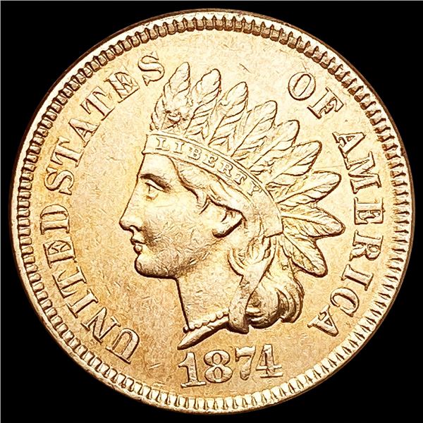 1874 Indian Head Cent