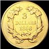 Image 2 : 1858 $3 Gold Piece