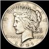 Image 1 : 1921 Silver Peace Dollar