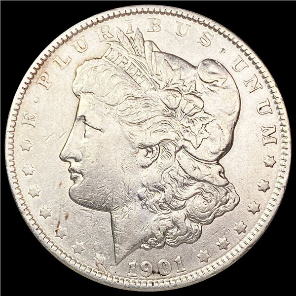 1901 Morgan Silver Dollar CLOSELY UNCIRCULATED