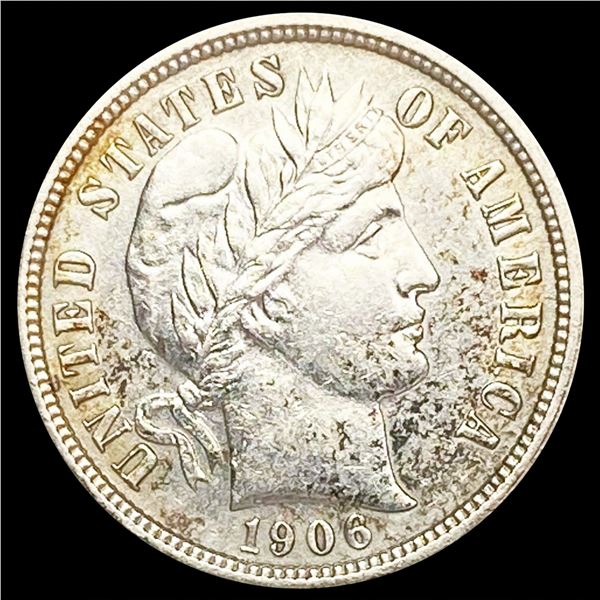 1906 Barber Dime UNCIRCULATED