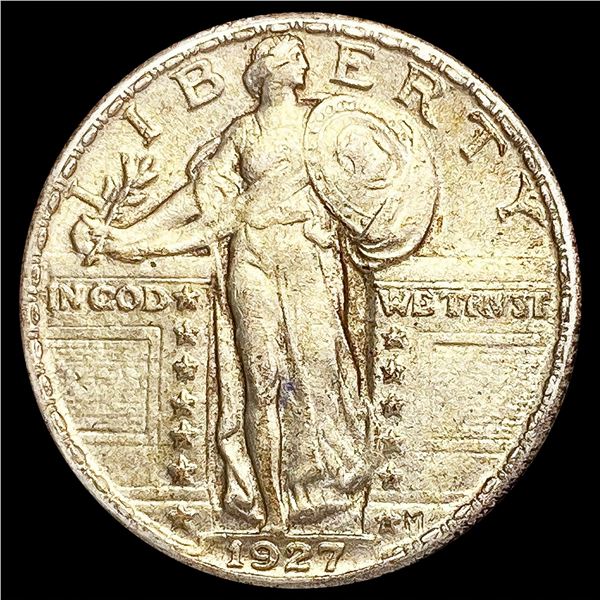 1927 70% FH Standing Liberty Quarter CLOSELY UNCIR