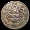 Image 2 : 1804 No Stem Draped Bust Half Cent NICELY CIRCULAT