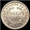 Image 2 : 1837 No Stars Seated Liberty Half Dime CLOSELY UNC