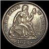 Image 1 : 1873 Arrows Seated Liberty Dime CLOSELY UNCIRCULAT