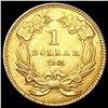 Image 2 : 1861 Rare Gold Dollar UNCIRCULATED