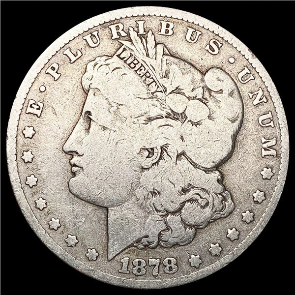 1878-CC Morgan Silver Dollar NICELY CIRCULATED