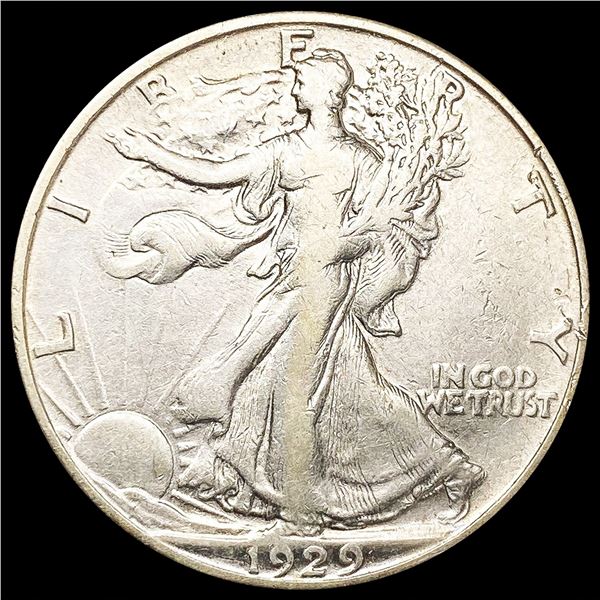 1929-D Walking Liberty Half Dollar NICELY CIRCULAT