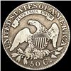 Image 2 : 1827 Capped Bust Half Dollar ABOUT UNCIRCULATED