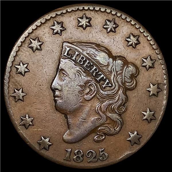 1825 Large Cent NICELY CIRCULATED