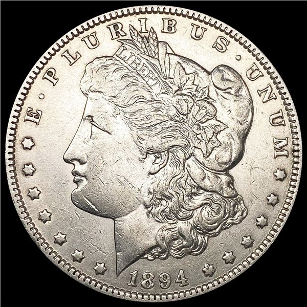 1894-O Morgan Silver Dollar ABOUT UNCIRCULATED