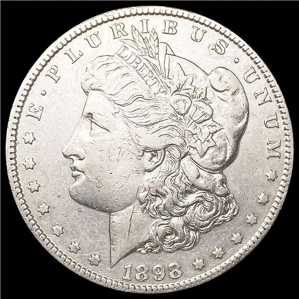 1898-S Morgan Silver Dollar NEARLY UNCIRCULATED