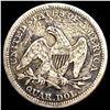 Image 2 : 1857 Seated Liberty Quarter ABOUT UNCIRCULATED