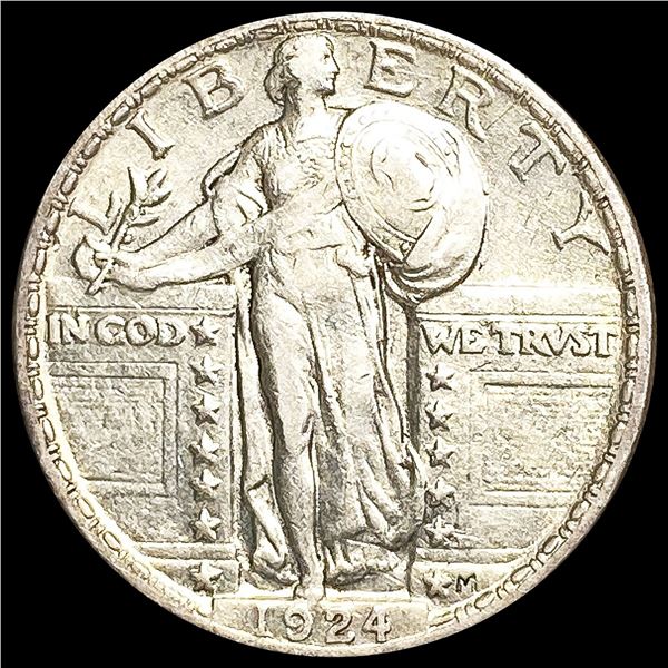 1924 Standing Liberty Quarter ABOUT UNCIRCULATED
