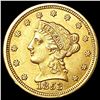 Image 1 : 1853 $2.50 Gold Quarter Eagle CLOSELY UNCIRCULATED