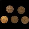 Image 2 : (5) Misc Cents (1867, 1874, 1909 VDB, 1911-D, 191