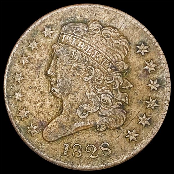 1828 Classic Head Half Cent NICELY CIRCULATED