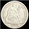 Image 1 : 1869-S Seated Liberty Dime NICELY CIRCULATED