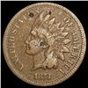 Image 1 : 1873 Indian Head Cent NICELY CIRCULATED